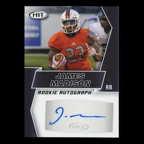 James Madison RC 2019 HIT Rookie Auto Bengals