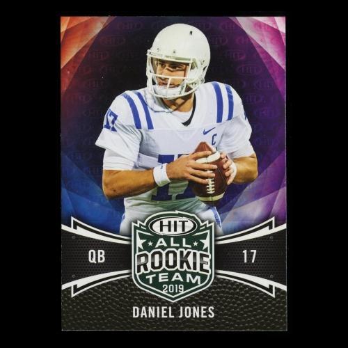 Daniel Jones 2019 HIT All Rookie Team Duke/Giants