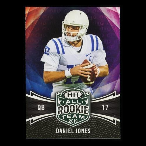 Daniel Jones 2019 HIT All Rookie Team Duke/Giants