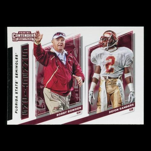 Bobby Bowden | Deion Sanders 2019 Contender Draft Picks Connections Seminoles