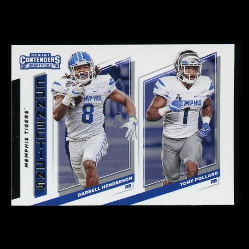 Darrell Henderson | Tony Pollard 2019 Contender Draft Picks Connections Tigers