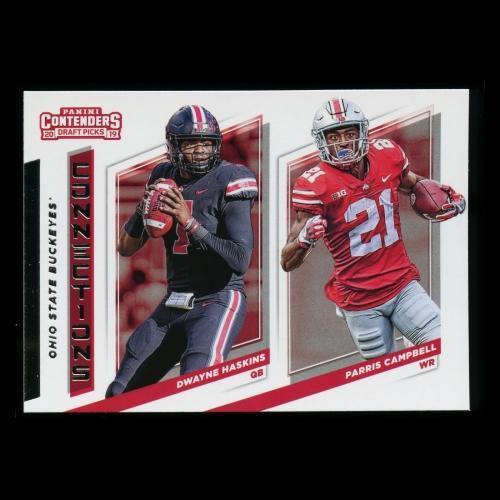 Dwayne Haskins | Parris Campbell 2019 Contender Draft Picks Connections Buckeyes