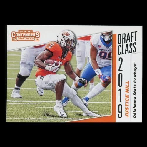 Justice Hill 2019 Contender Draft Picks Draft Class Cowboys
