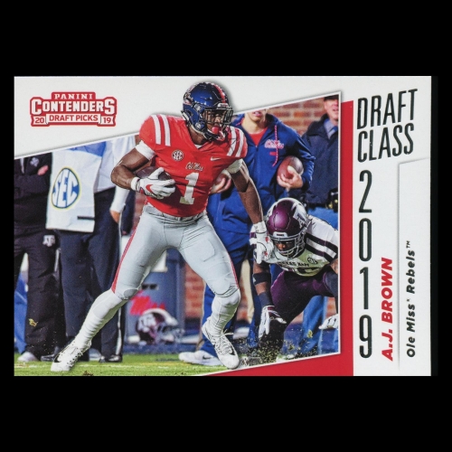 A.J. Brown 2019 Contender Draft Picks Draft Class Rebels