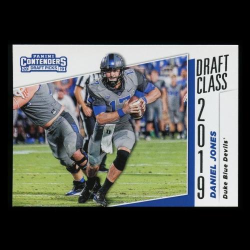 Daniel Jones 2019 Contender Draft Picks Draft Class Blue Devils