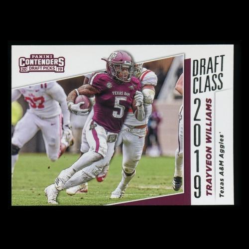 Trayveon Williams 2019 Contender Draft Picks Draft Class Aggies