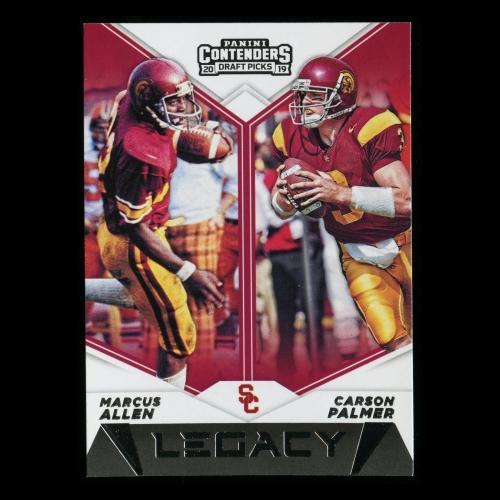 Marcus Allen | Carson Palmer 2019 Contenders Draft Picks Legacy Trojans