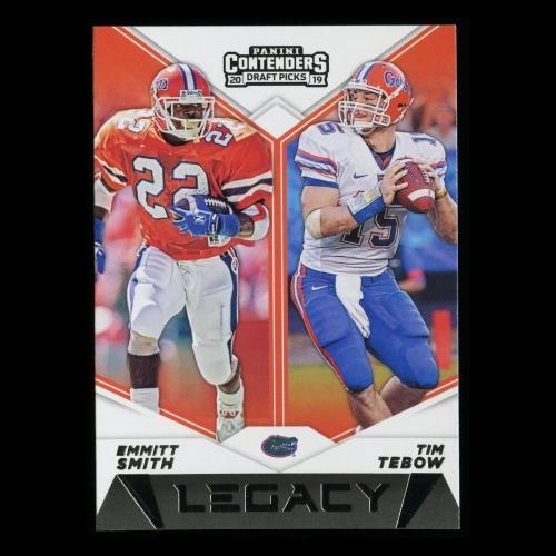 Emmitt Smith | Tim Tebow 2019 Contenders Draft Picks Legacy Gators