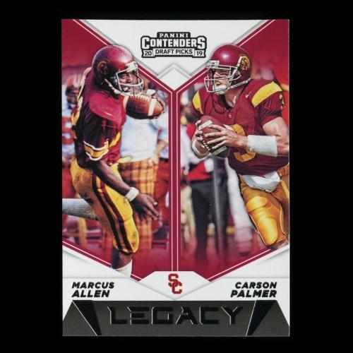 Marcus Allen | Carson Palmer 2019 Contenders Draft Picks Legacy Trojans