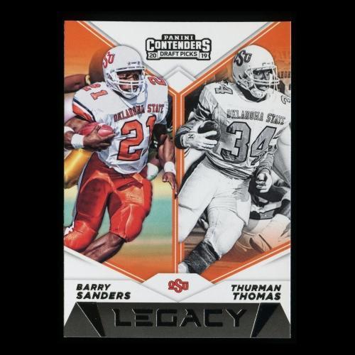 Barry Sanders | Thurman Thomas 2019 Contenders Draft Picks Legacy Cowboys