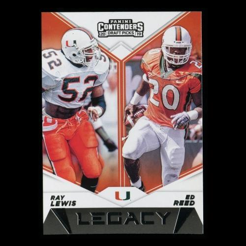 Ray Lewis | Ed Reed 2019 Contenders Draft Picks Legacy Hurricanes