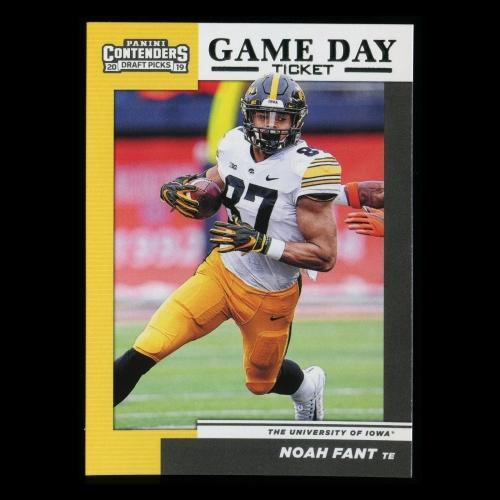 Noah Fant 2019 Contender Draft Picks Game Day Ticket Hawkeyes