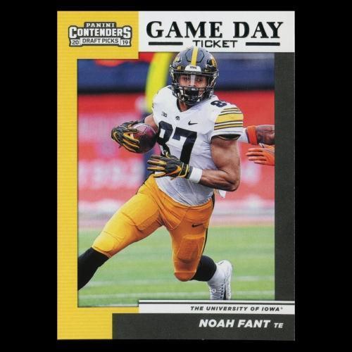 Noah Fant 2019 Contender Draft Picks Game Day Ticket Hawkeyes
