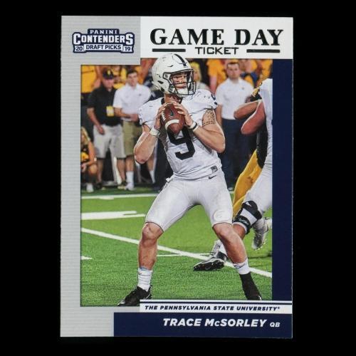 Trace McSorley 2019 Contender Draft Picks Game Day Ticket Nittany Lions