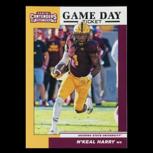 N'Keal Harry 2019 Contender Draft Picks Game Day Ticket Sun Devils