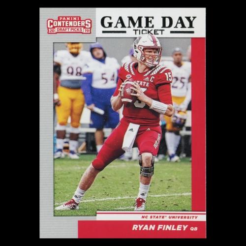 Ryan Finley 2019 Contender Draft Picks Game Day Ticket Wolfpack