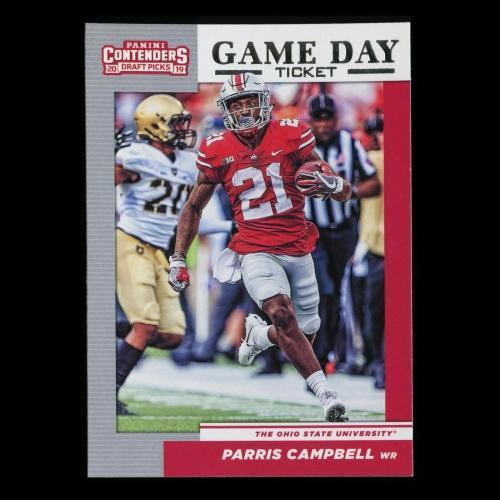Parris Campbell 2019 Contender Draft Picks Game Day Ticket Buckeyes