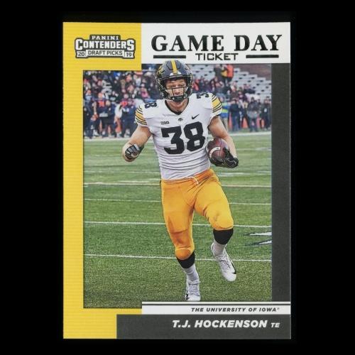 T.J. Hockenson 2019 Contender Draft Picks Game Day Ticket Hawkeyes