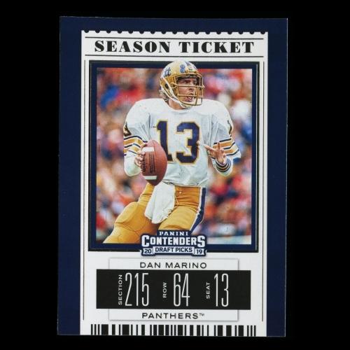 Dan Marino 2019 Contender Draft Picks Season Ticket Panthers
