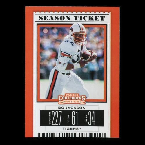 Bo Jackson 2019 Contender Draft Picks Season Ticket Tigers