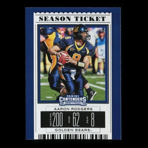 Aaron Rodgers 2019 Contender Draft Picks Season Ticket Golden Bears