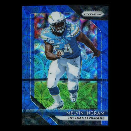 Melvin Ingram 2018 Prizm Blue Scope Chargers 38/99
