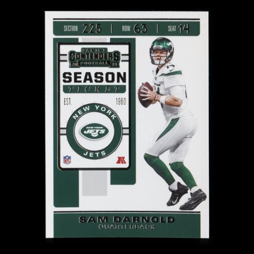 Sam Darnold 2019 Contenders Season Ticket Jets