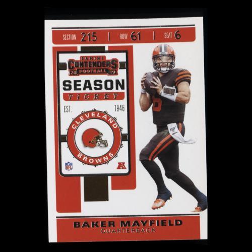 Baker Mayfield 2019 Contenders Season Ticket Browns