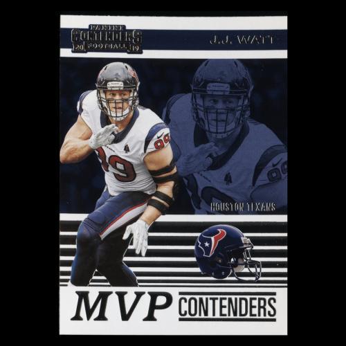 J.J. Watt 2019 Contenders MVP Contenders Texans