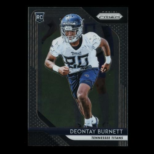 Deontay Burnett RC 2018 Prizm Rookie Titans