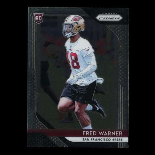 Fred Warner RC 2018 Prizm Rookie 49ers