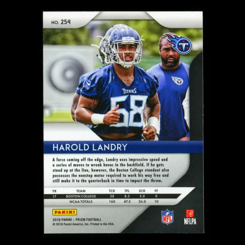 Harold Landry RC 2018 Prizm Rookie Titans