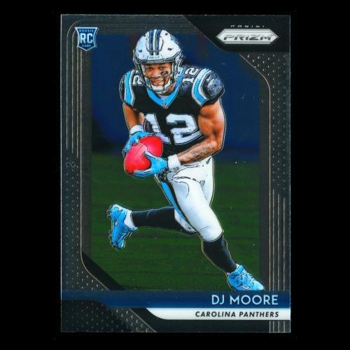 DJ Moore RC 2018 Prizm Rookie Panthers