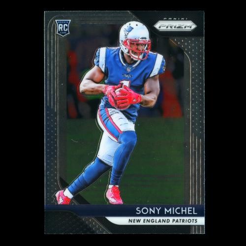 Sony Michel RC 2018 Prizm Rookie Patriots