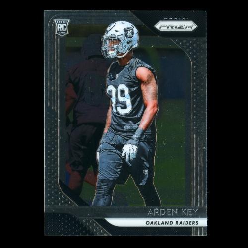 Arden Key RC 2018 Prizm Rookie Raiders