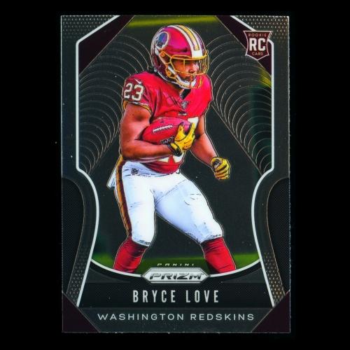 Bryce Love RC 2019 Prizm Rookie Redskins