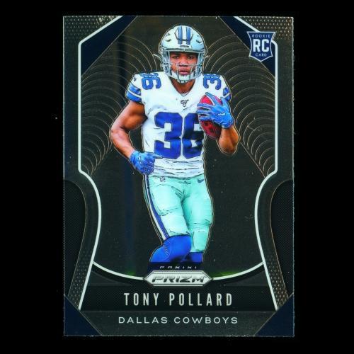 Tony Pollard RC 2019 Prizm Rookie Cowboys