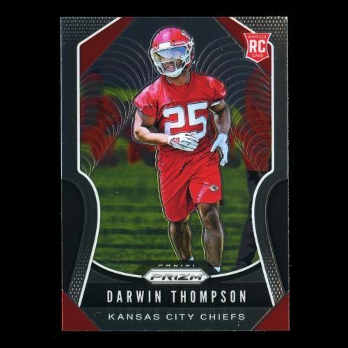 Darwin Thompson RC 2019 Prizm Rookie Chiefs