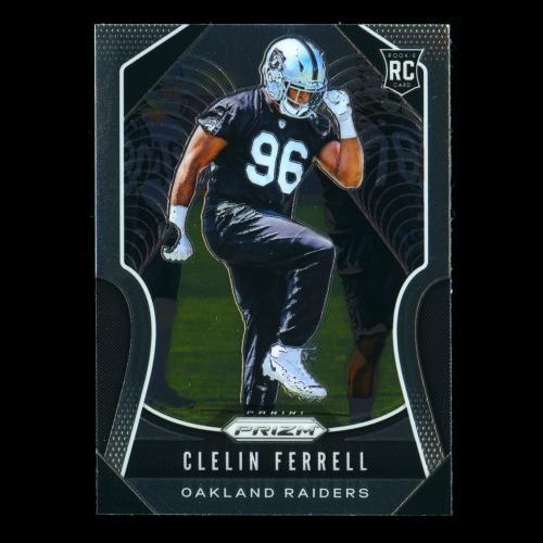 Clelin Ferrell RC 2019 Prizm Rookie Raiders