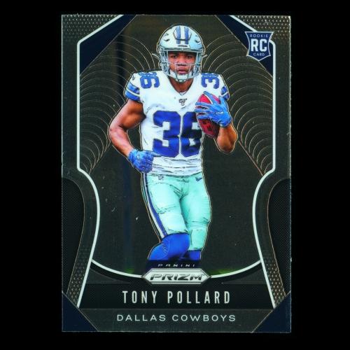 Tony Pollard RC 2019 Prizm Rookie Cowboys
