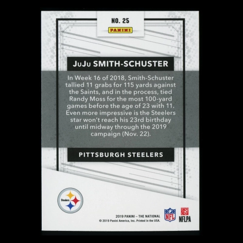 JuJu Smith Schuster 2019 The National Steelers