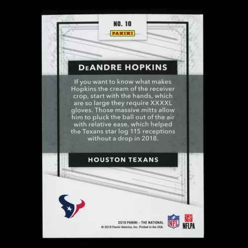 DeAndre Hopkins 2019 The National Texans