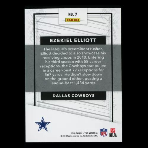Ezekiel Elliott 2019 The National Cowboys