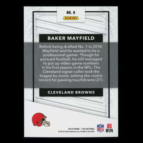 Baker Mayfield 2019 The National Browns