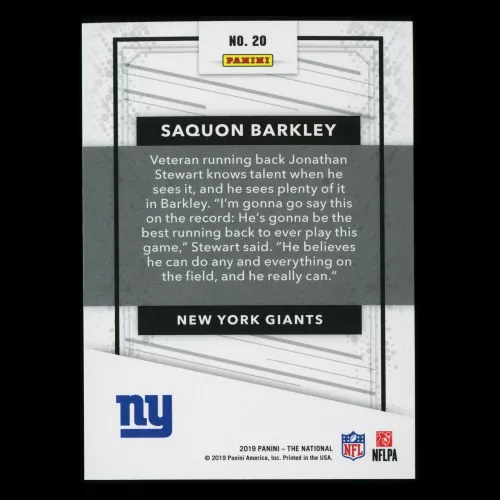 Saquon Barkley 2019 The National Giants