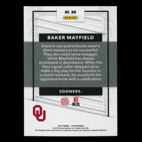 Baker Mayfield 2019 The National Sooners/Browns