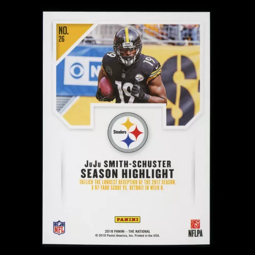 JuJu Smith Schuster 2018 The National Steelers