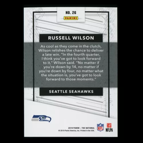Russell Wilson 2019 The National Eagles