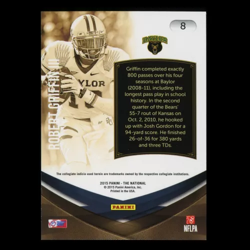 Robert Griffin III 2015 The National Bears