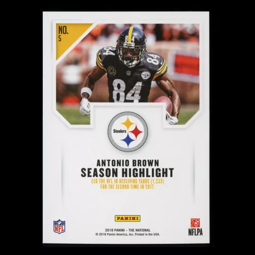 Antonio Brown 2018 The National Steelers